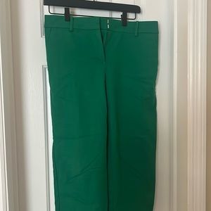 Loft Curvy Cropped green trouser